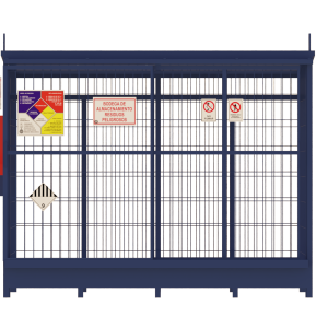 Bodega de Residuos Peligrosos Modelo RP 02 Básica