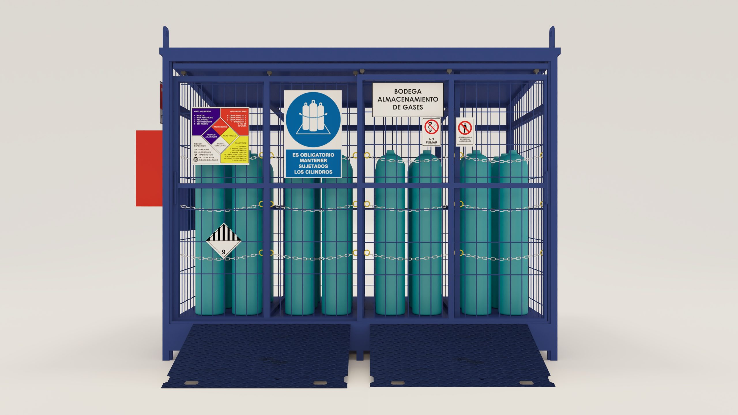 Bodega de Gases Modelo BG 02