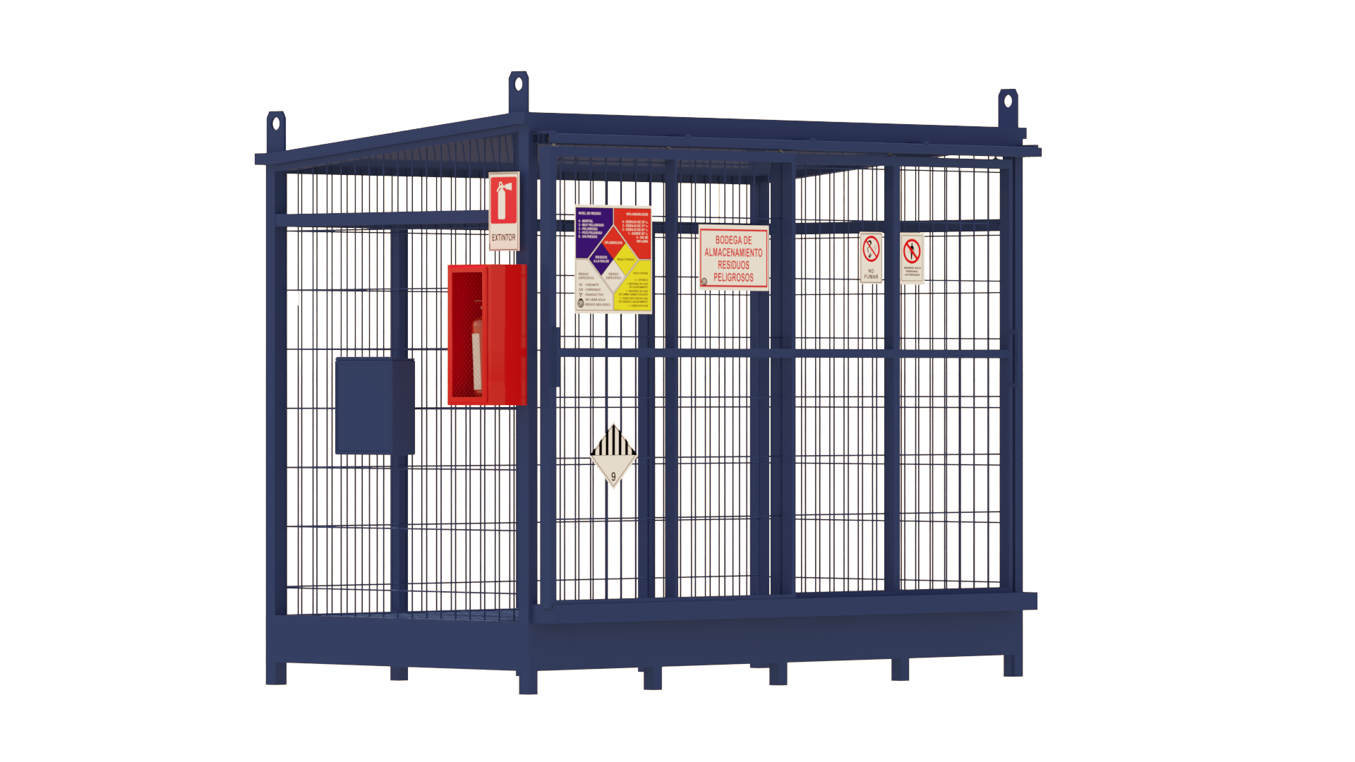 Bodega de Residuos Peligrosos Modelo RP 02 Básica - Imagen 2