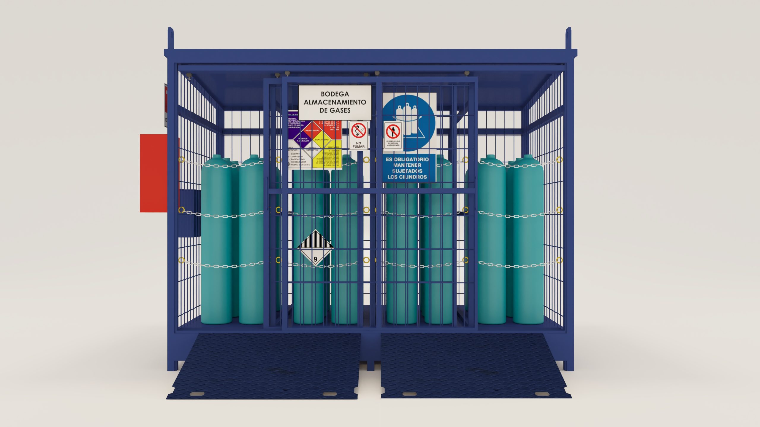 Bodega de Gases Modelo BG 02 - Imagen 2