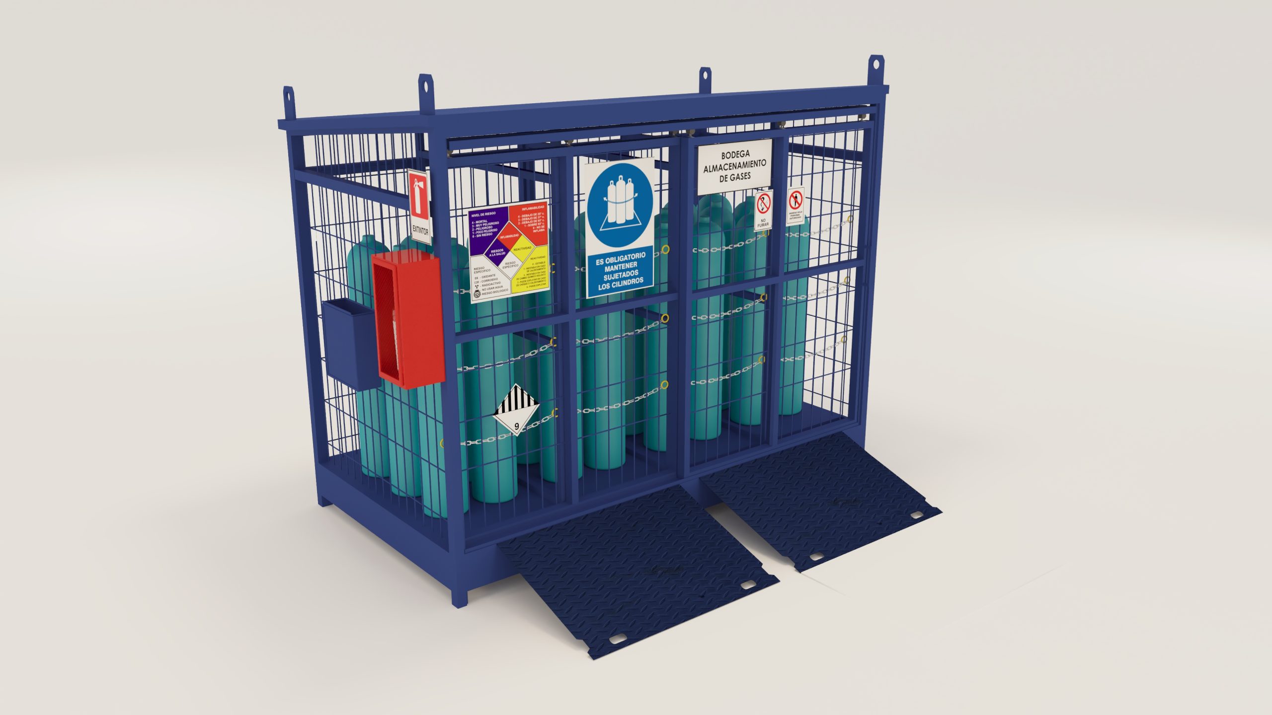 Bodega de Gases Modelo BG 02 - Imagen 3