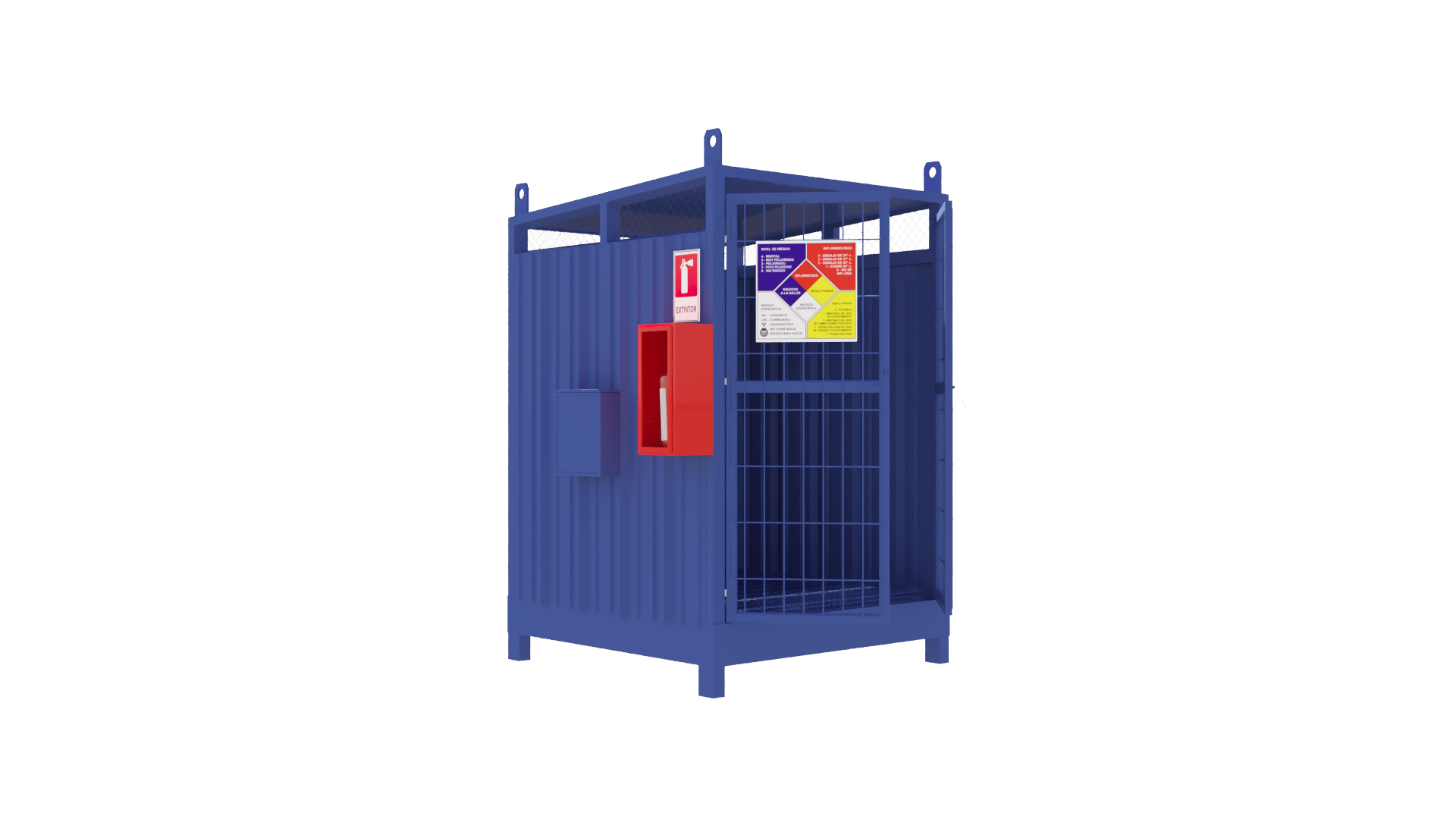 Bodega de Residuos Peligrosos Modelo RP 01 Estándar - Imagen 5