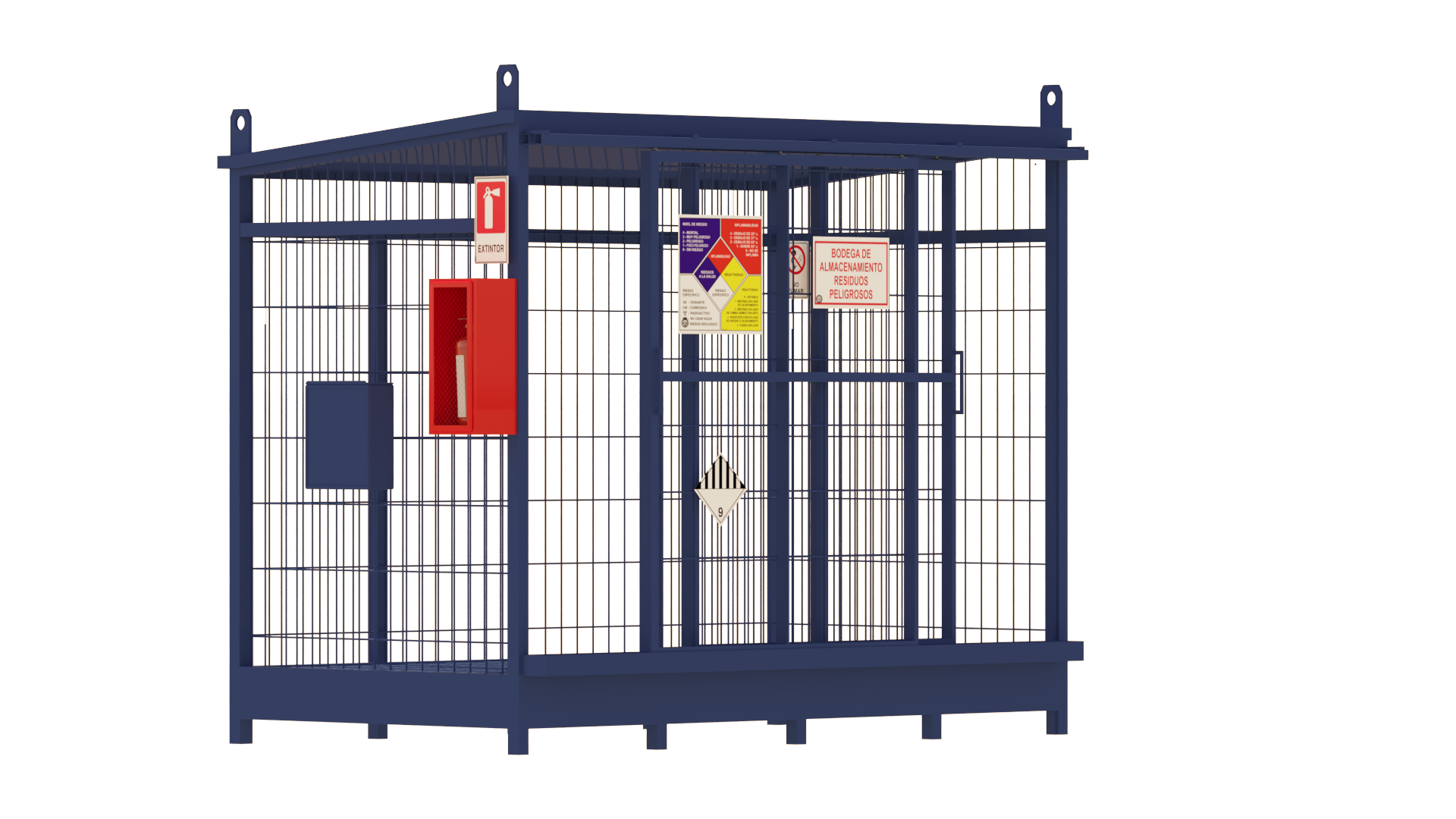 Bodega de Residuos Peligrosos Modelo RP 02 Básica - Imagen 4