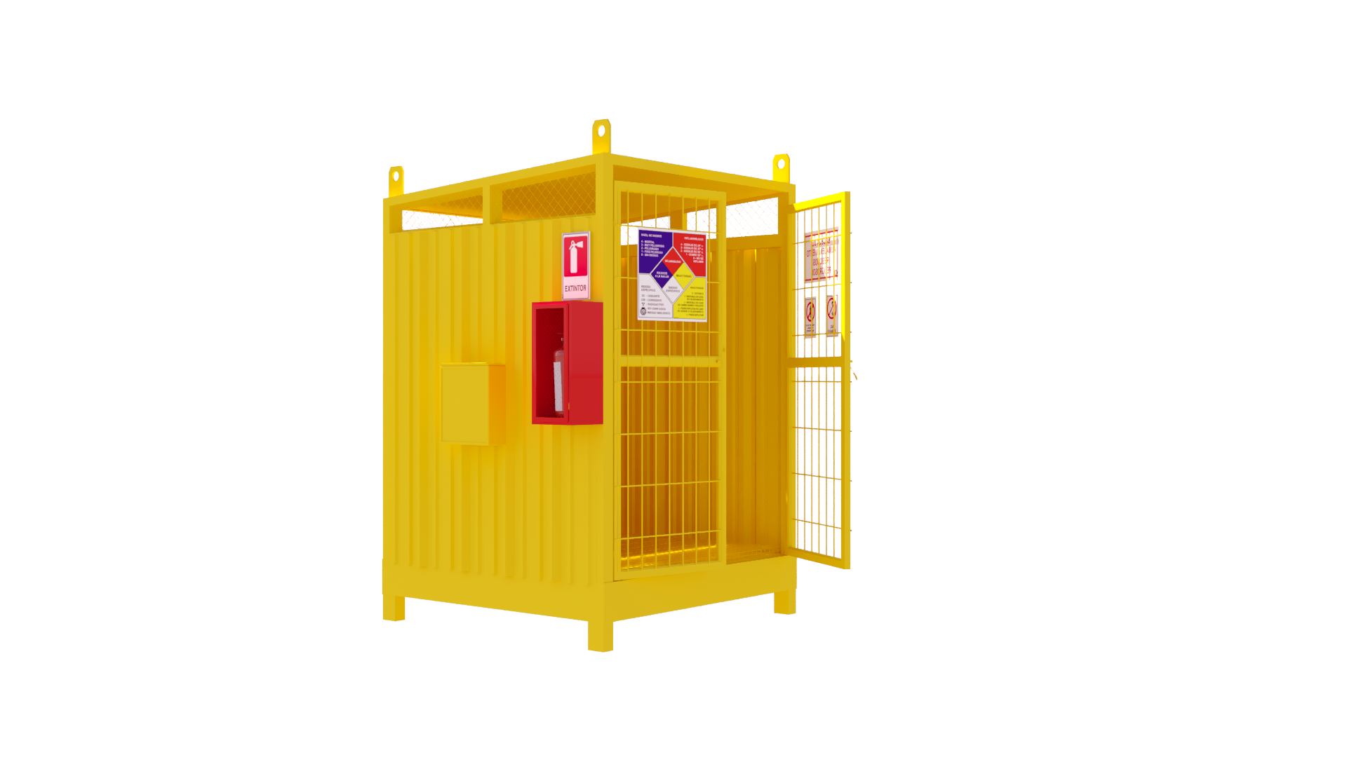Bodega de Residuos Peligrosos Modelo RP 01 Estándar - Imagen 2