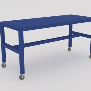 Mesón de Trabajo Modelo Cubierta de Acero