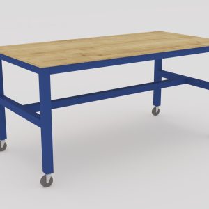 Mesón de Trabajo Modelo Cubierta de Madera