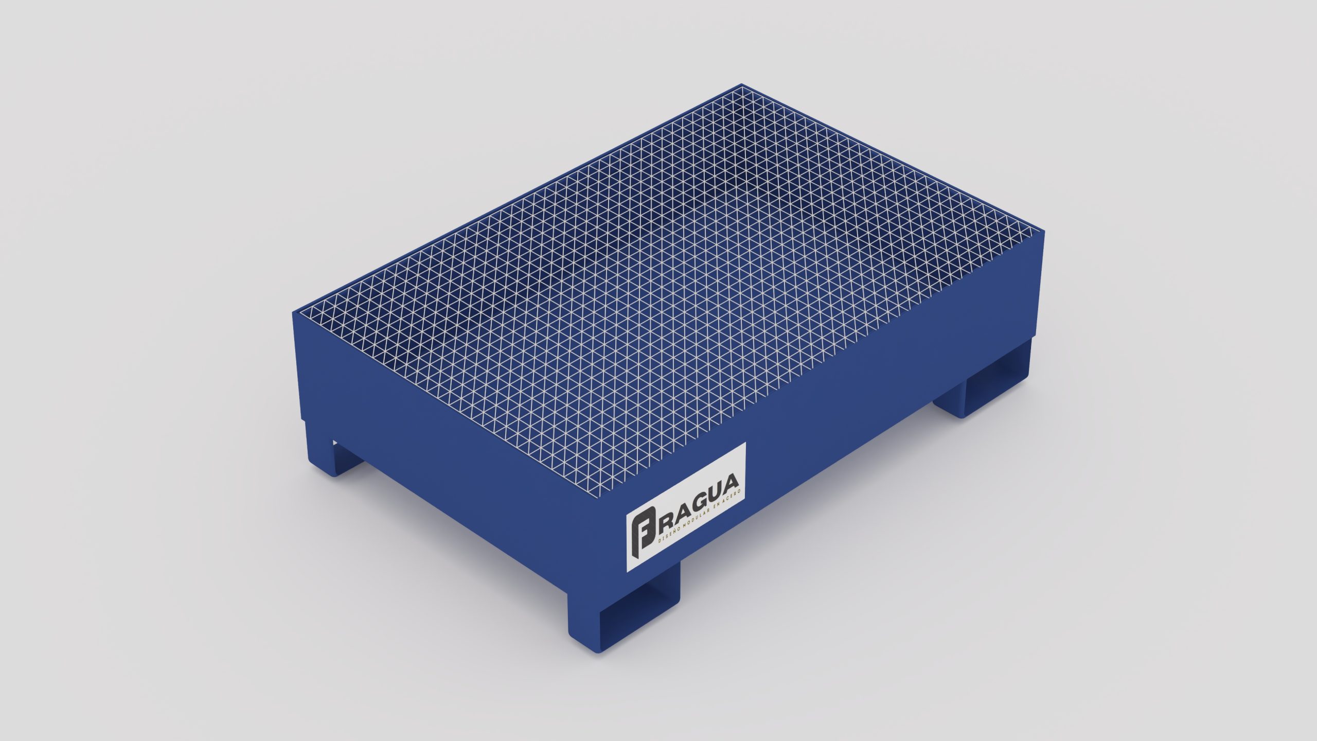 Pallet Metálico Antiderrame Modelo PMAB 02 - Imagen 2
