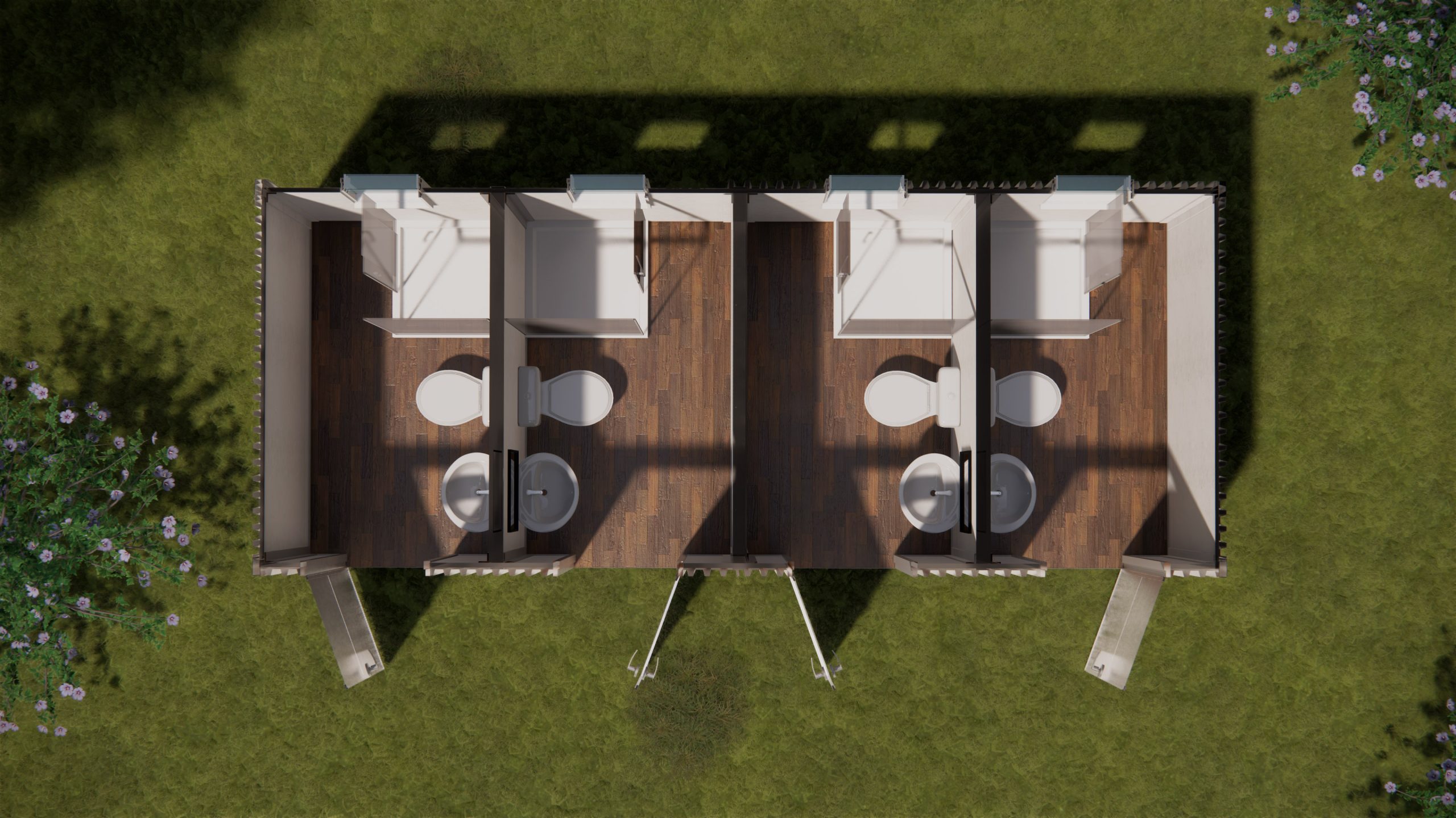 Baño Cuádruple Modelo BA 02 - Imagen 3