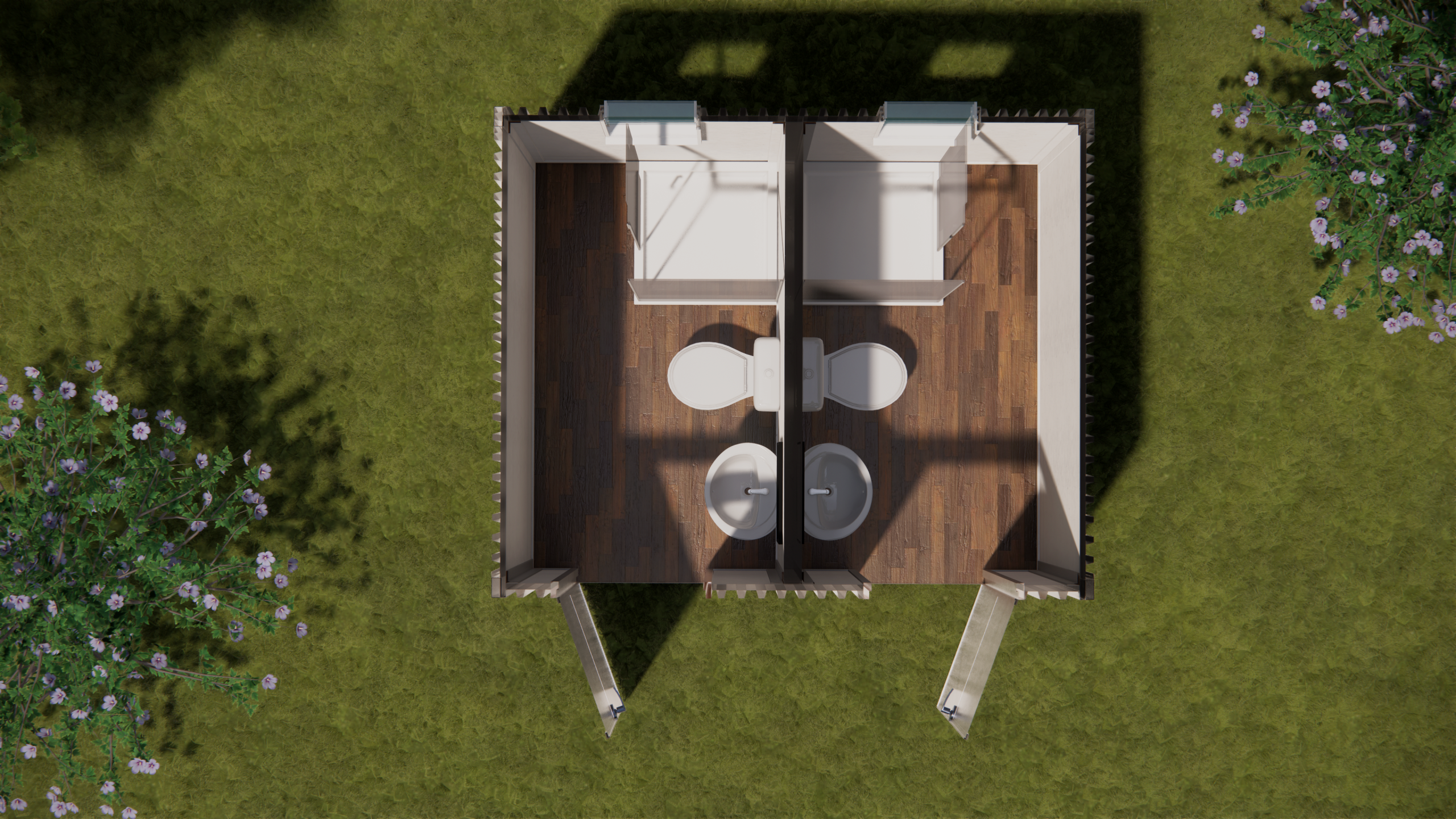 Baño Doble Modelo BA 01 - Imagen 3